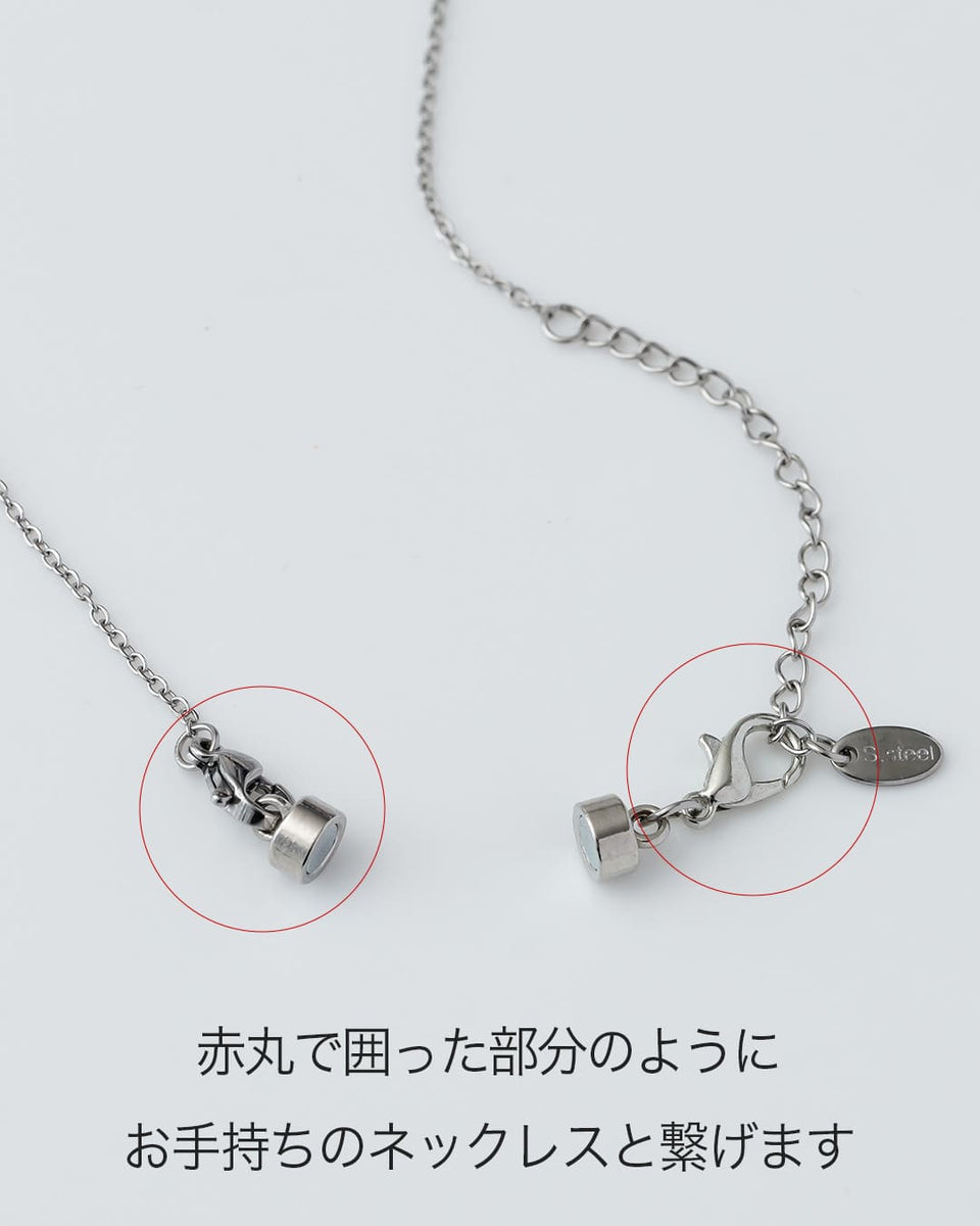 k18．マベの2連のネックレスの金具（未使用)N o579. k18．マベの2連の