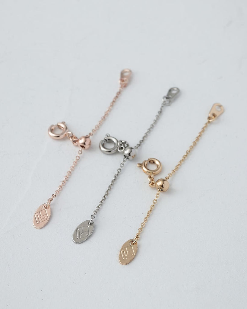 【10/10(金)20:00~再入荷】【18KGP】ネックレスアジャスター(スライド式)