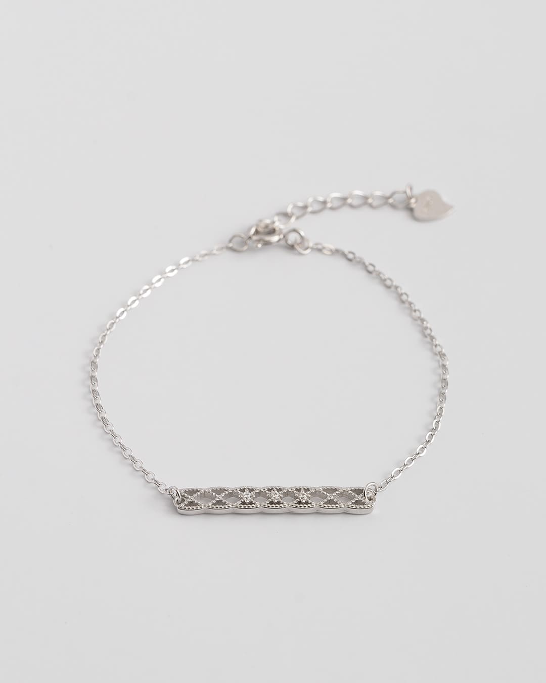 11/21(金)20:00～発売】【S925/14KGP】グレイスレースブレスレット