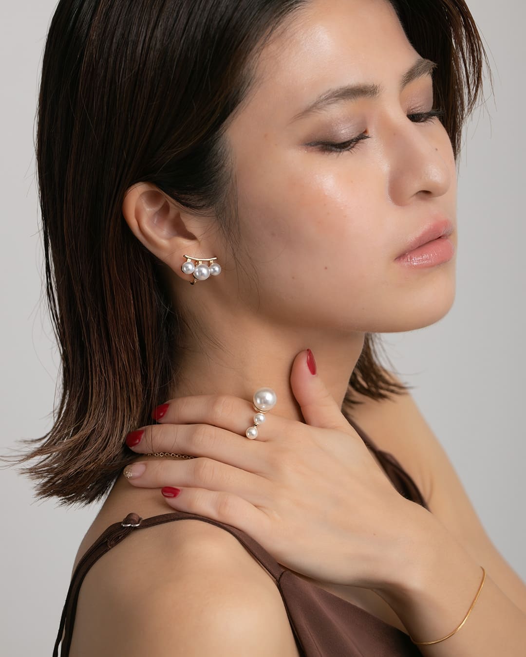【未使用品】アクセサリー 大量まとめ 約9kg ネックレス イヤリング 新品 スチール フェイクパール ピアス など 現状品 22 Y1495 シャングリラジルコニアネックレス＆イヤリング/ピアス RL-62|結婚式