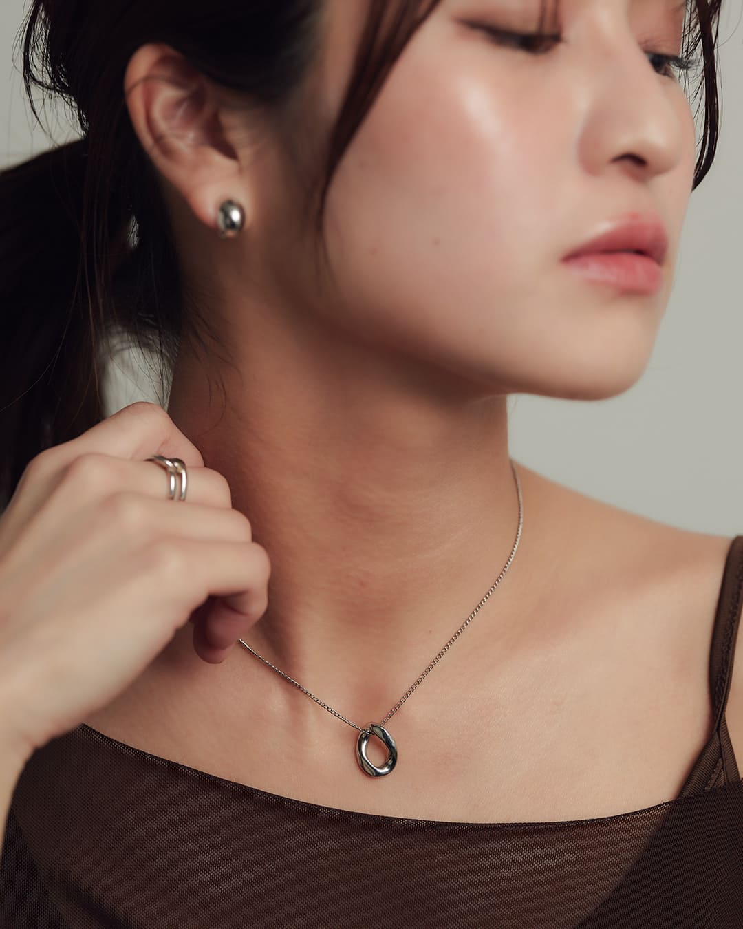 服/ファッション アクセサリー ネックレス Vieo（ヴィオ） ネックレス チェーンネックレス ロングネックレス