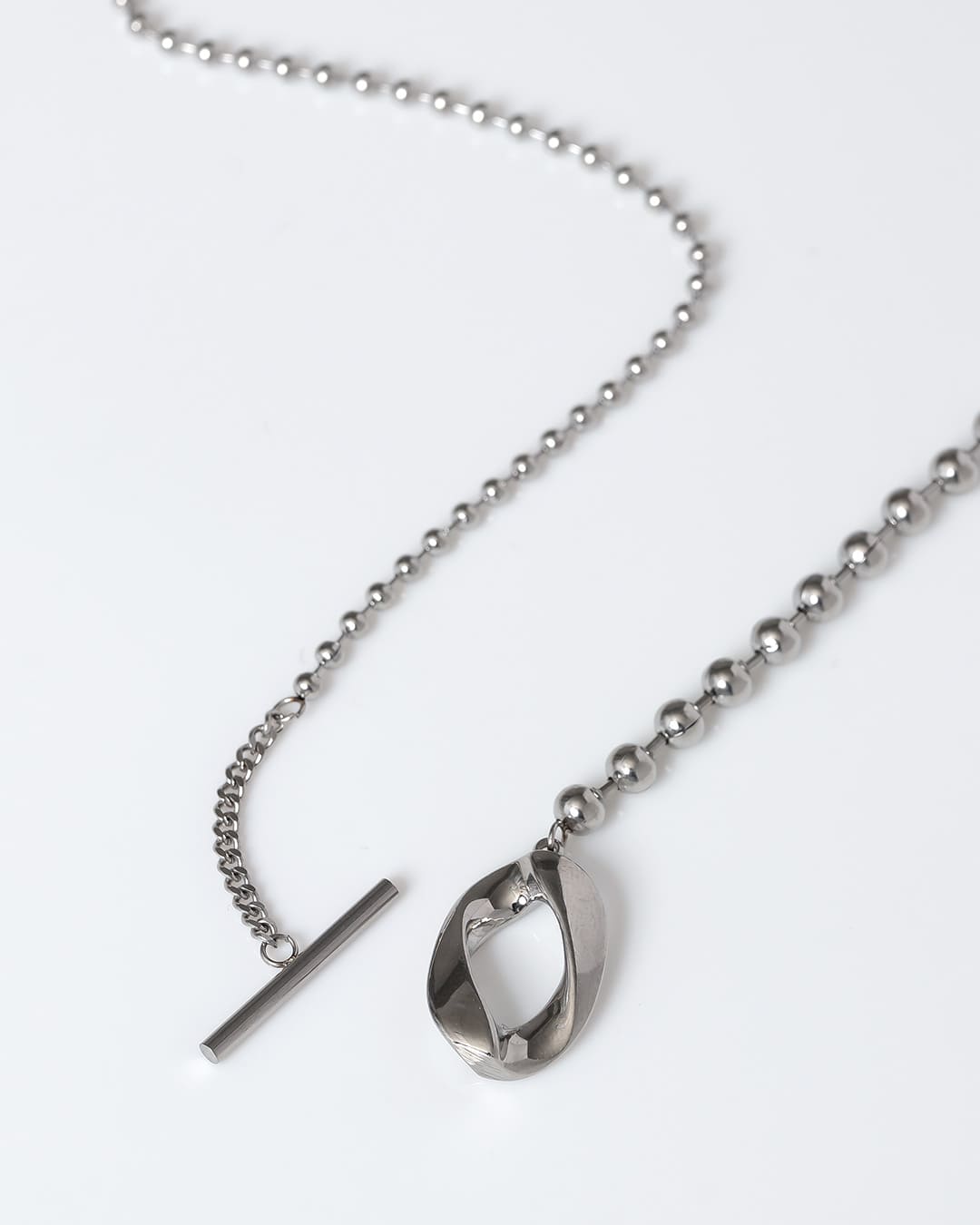 18KGP】ボールチェーンマンテルネックレス – ChooMia（チュミア）