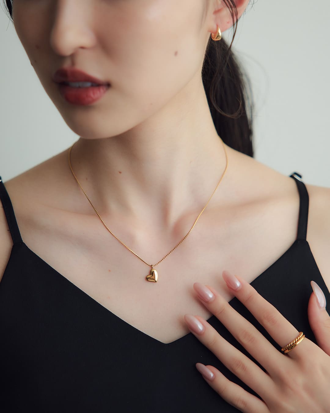 再入荷予定あり＞【18KGP】ノーブルハートネックレス – ChooMia