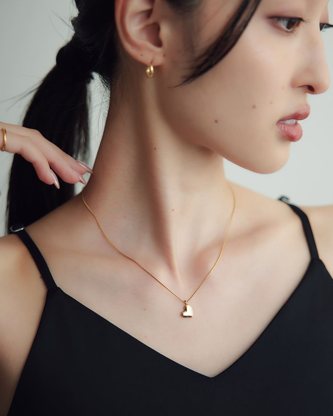 再入荷予定あり＞【18KGP】ノーブルハートネックレス – ChooMia