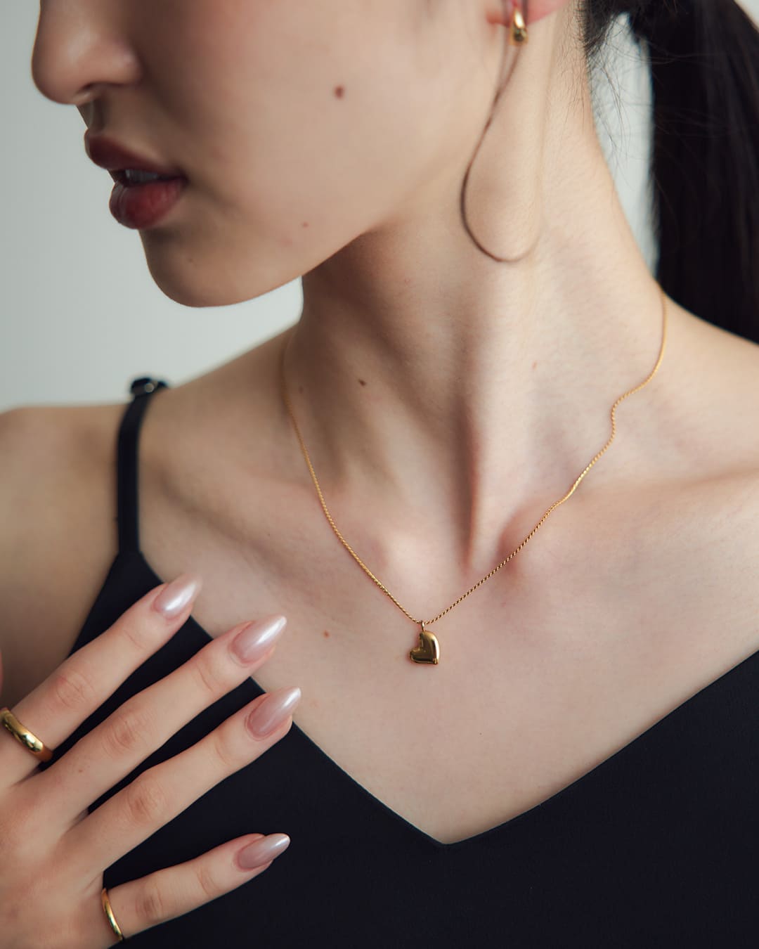 再入荷予定あり＞【18KGP】ノーブルハートネックレス – ChooMia