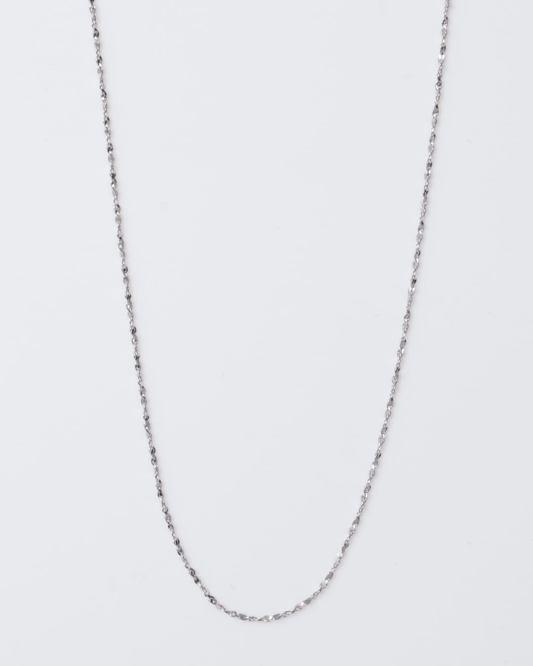 6/27(金)20:00～再入荷】【S925/18KGP】スクリューチェーン
