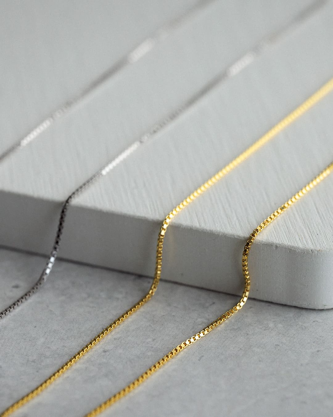 11/7(金)20:00～再入荷】【S925/18KGP】ベネチアンチェーンネックレス