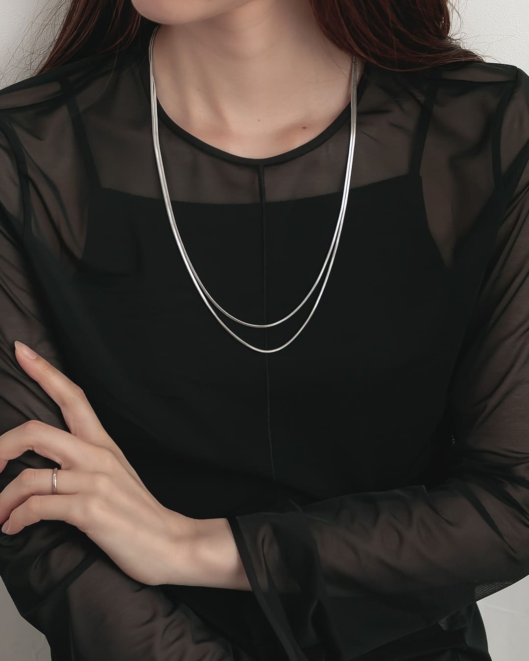 18KGP】スネークチェーンロープネックレス ND – ChooMia（チュミア）