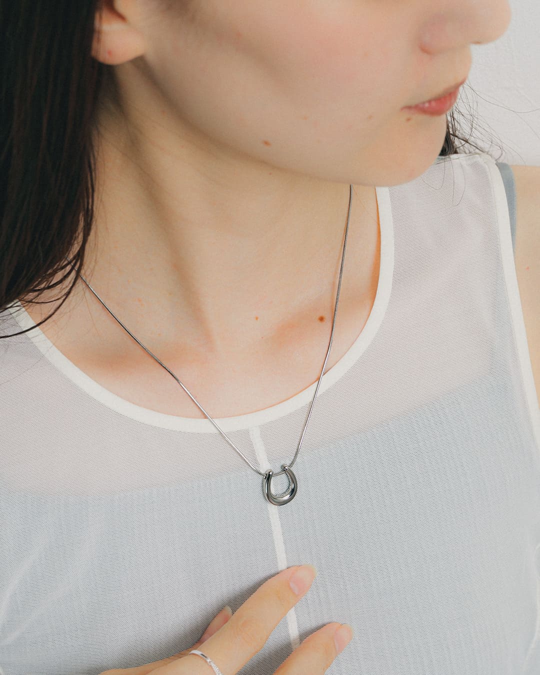 18KGP】Uモチーフネックレス – ChooMia（チュミア）