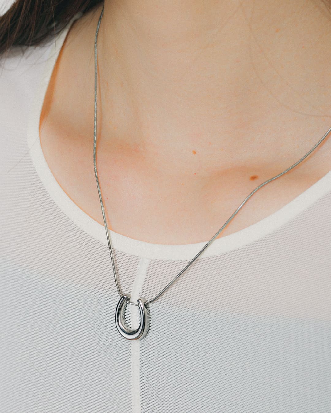 18KGP】Uモチーフネックレス – ChooMia（チュミア）