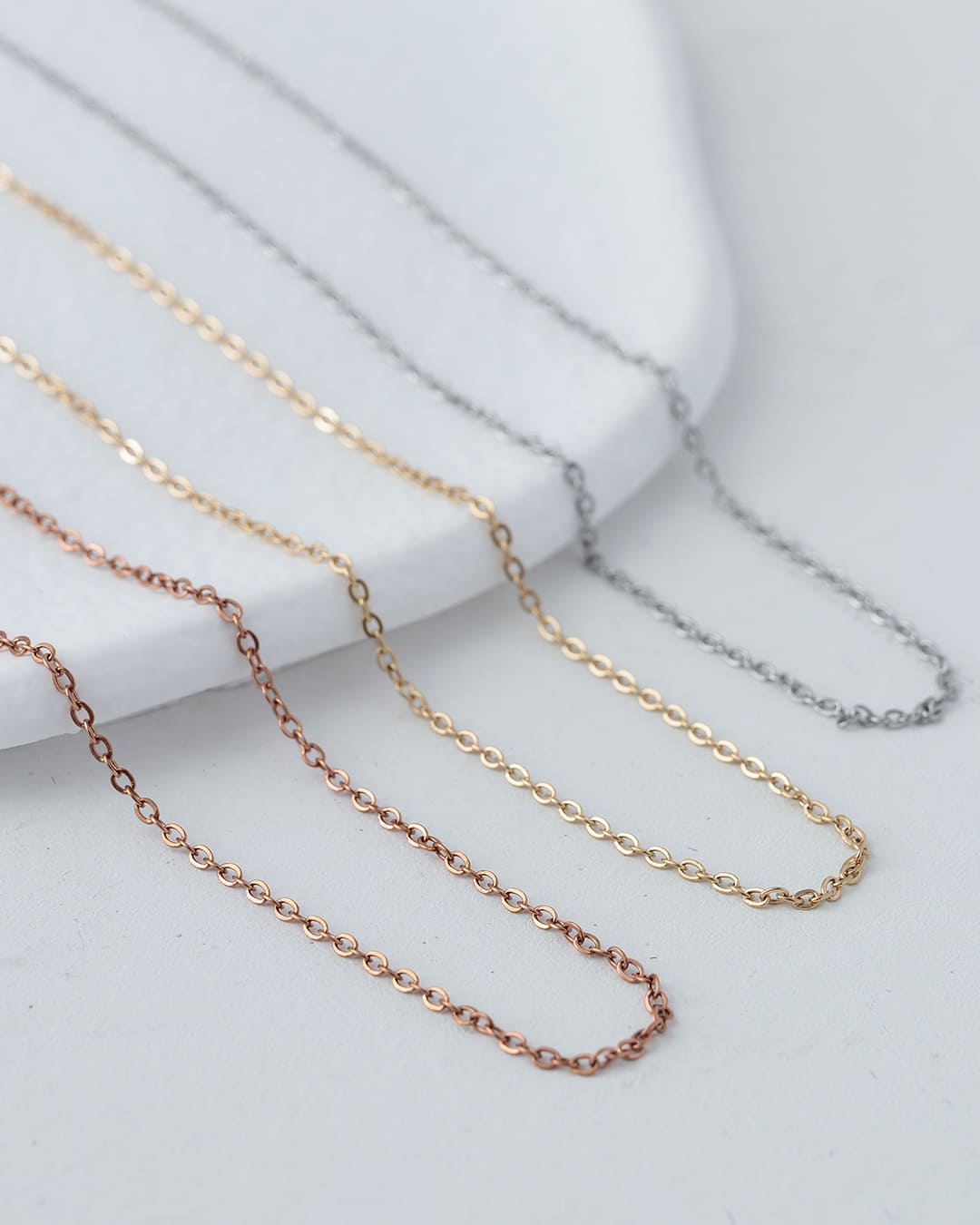 14KGP】アズキチェーンネックレス – ChooMia（チュミア）