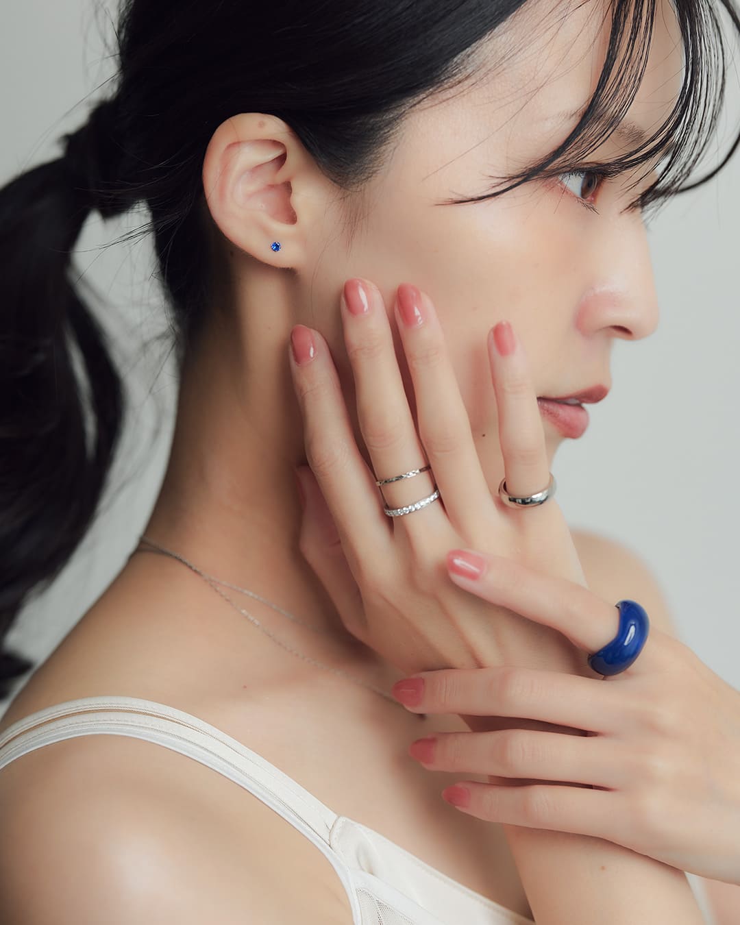 S925】誕生石モチーフ3mmジルコニアスタッドピアス – ChooMia（チュミア）