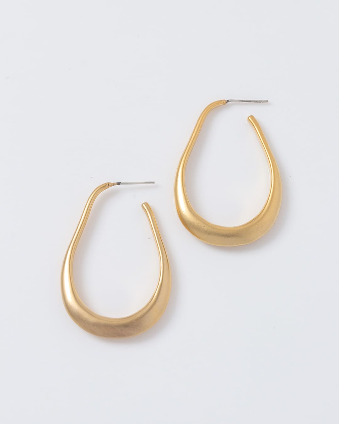 14kgf エレガントティアドロップフープピアス 14kgf エレガントティア