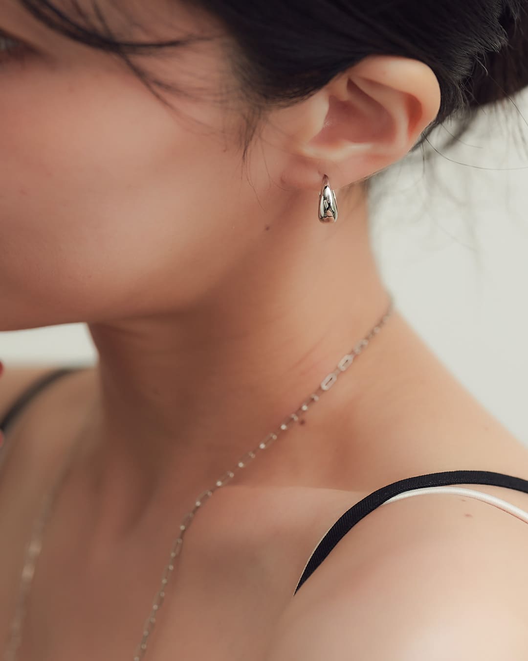 S925/18KGP】2Typeシンプルフープピアス – ChooMia（チュミア）