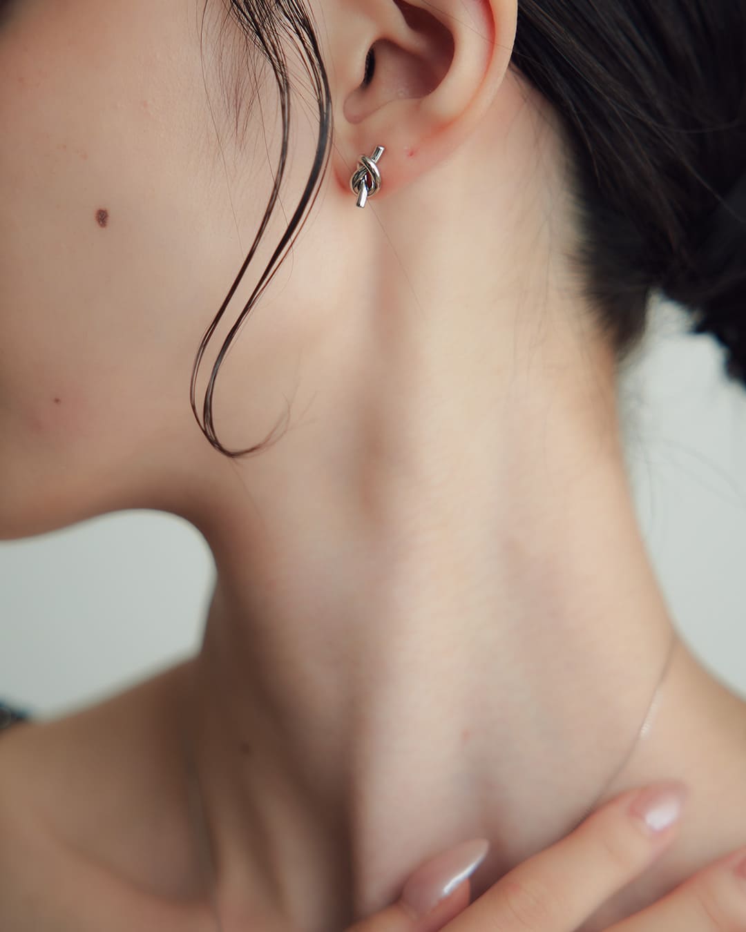 11/7(金)20:00～再入荷】【S925】ノットデザインミニピアス – ChooMia