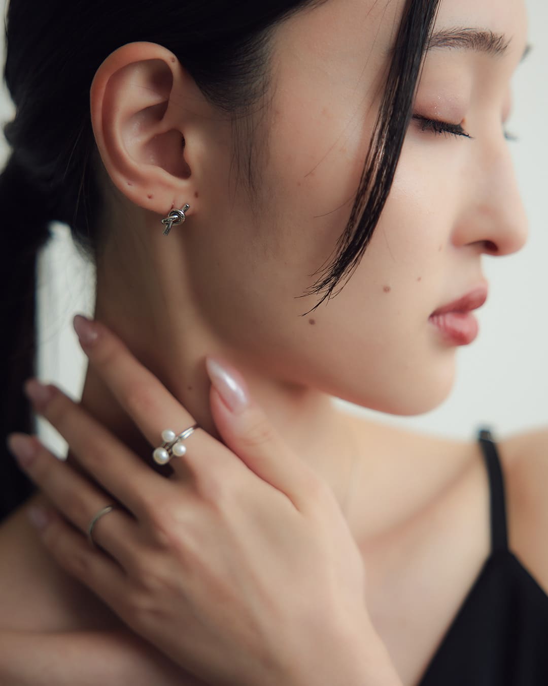 11/7(金)20:00～再入荷】【S925】ノットデザインミニピアス – ChooMia