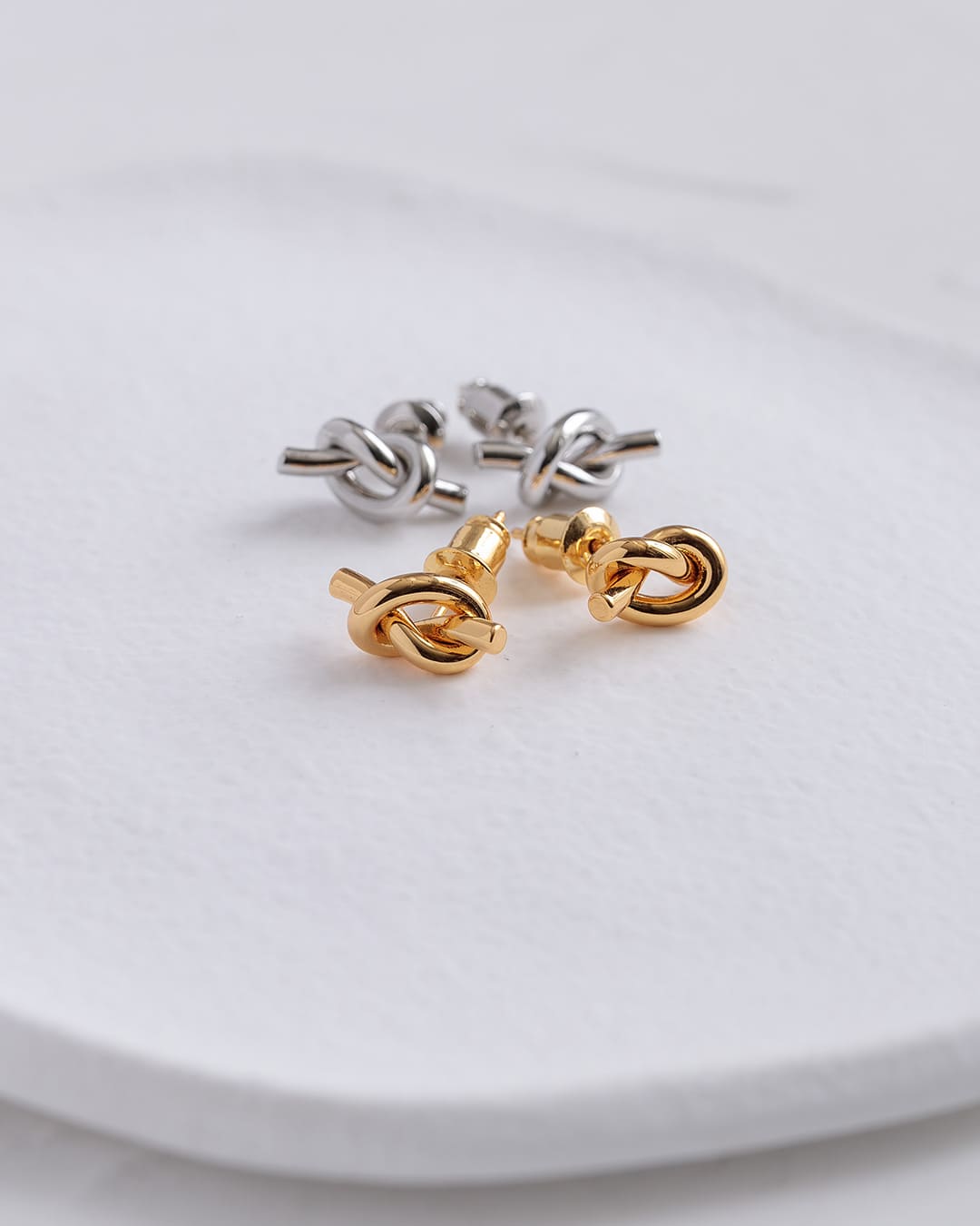 11/7(金)20:00～再入荷】【S925】ノットデザインミニピアス – ChooMia