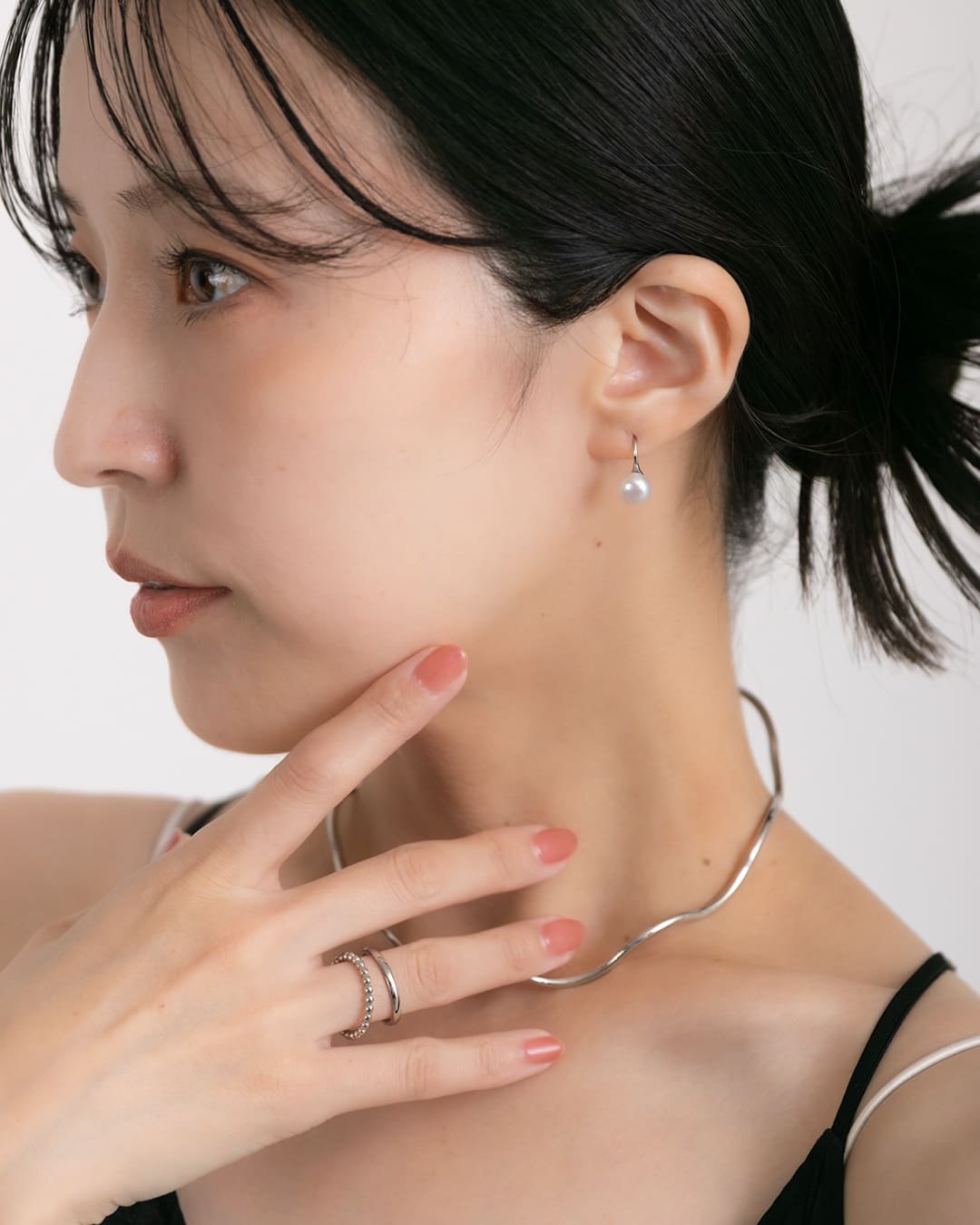 S925/18KGP】1粒淡水パールフックピアス – ChooMia（チュミア）
