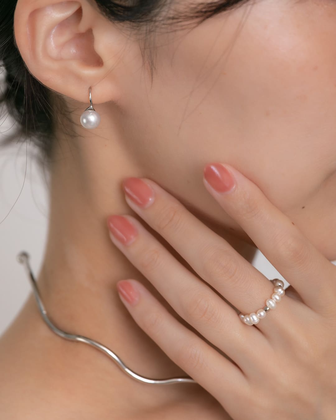 S925/18KGP】1粒淡水パールフックピアス – ChooMia（チュミア）
