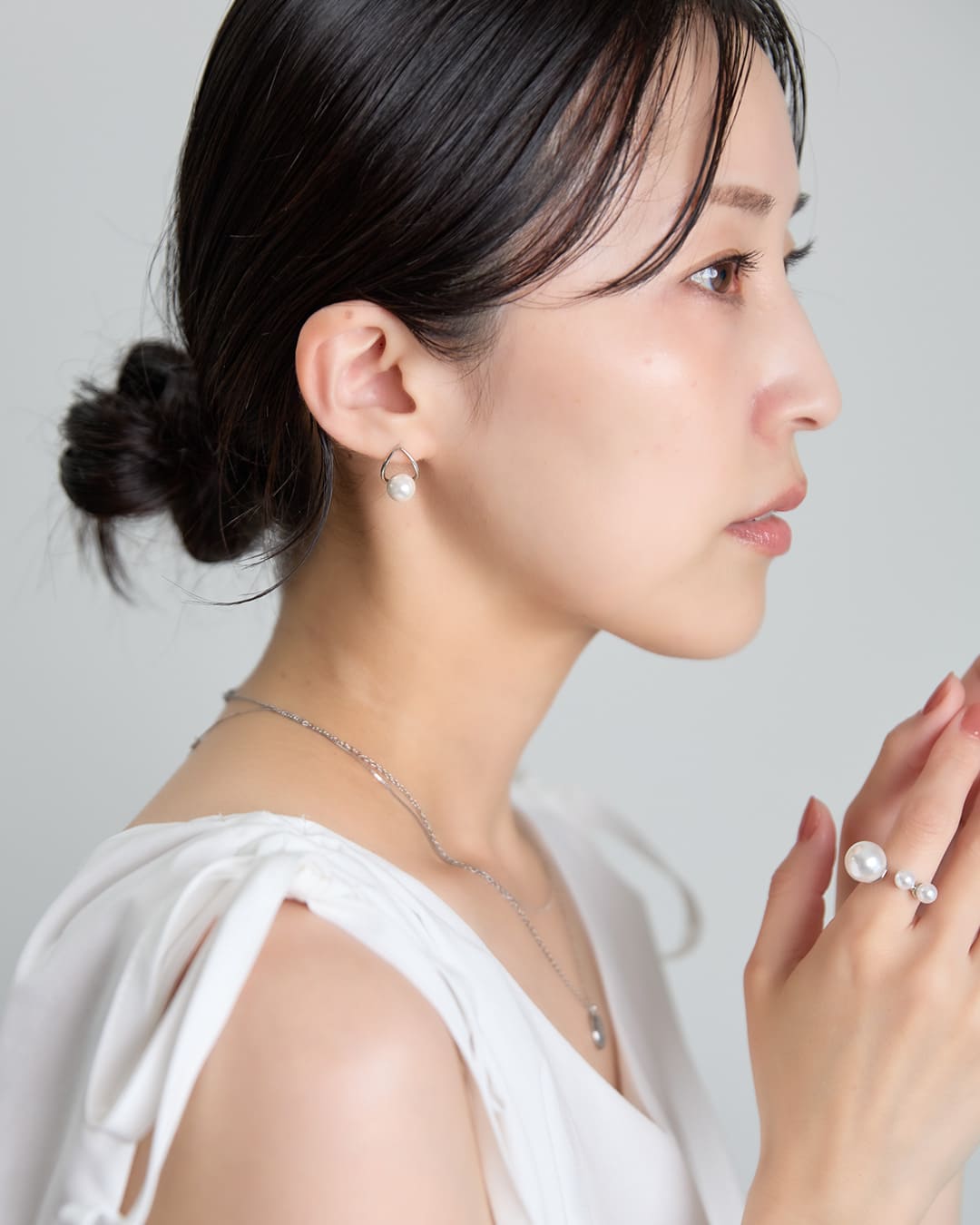 S925】1粒淡水パールドロップピアス – ChooMia（チュミア）