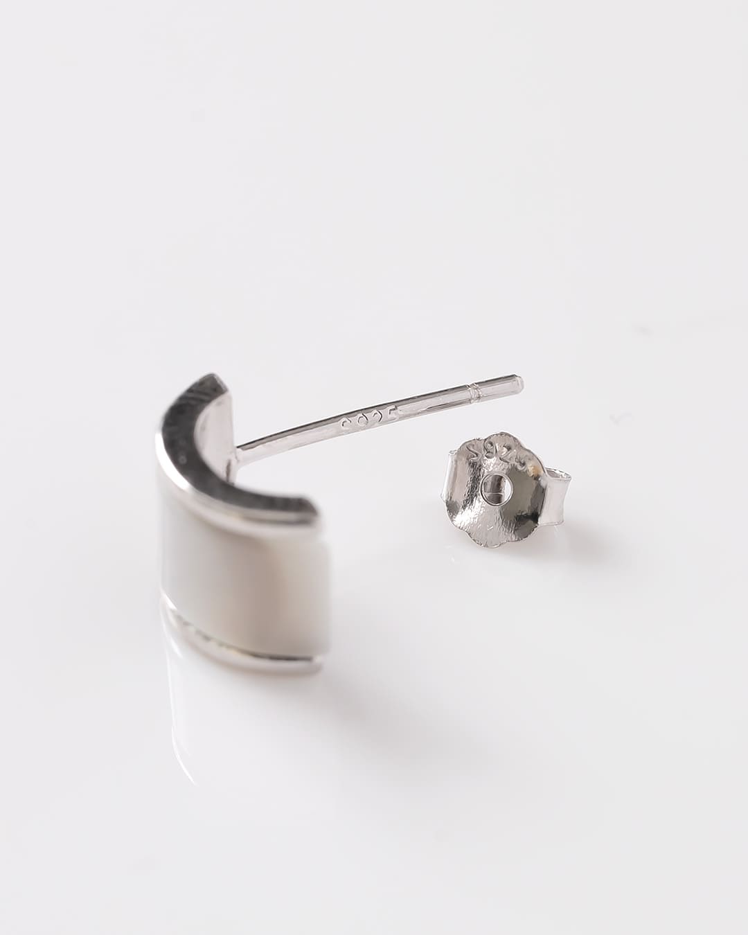 9/5(金)20:00～再入荷】【S925/14KGP】ハーフアーク×シェル