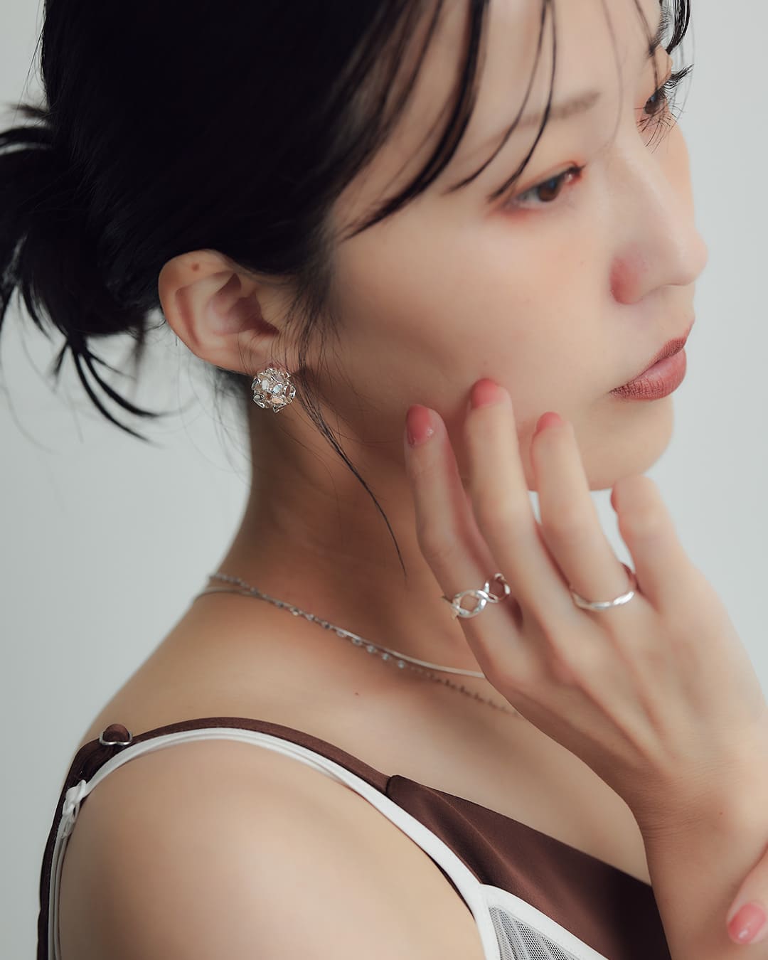 6/5(金)20:00～再入荷】【S925/14KGF】シャインドームピアス – ChooMia