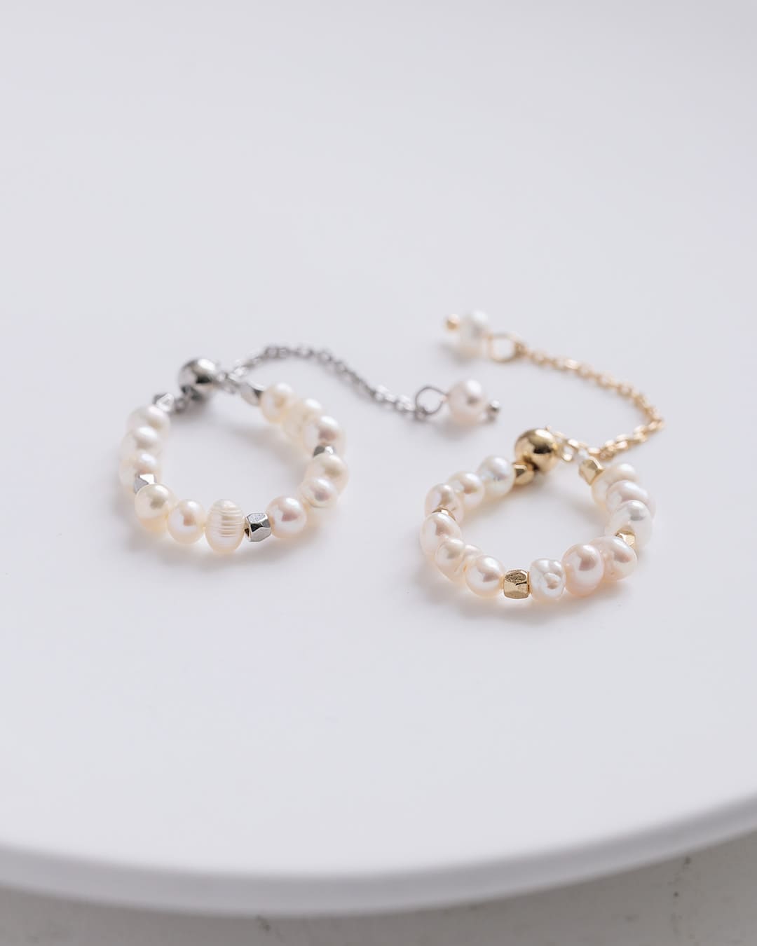 11/14(金)20:00～再入荷】【18KGP】天然淡水バロックパールチェーン