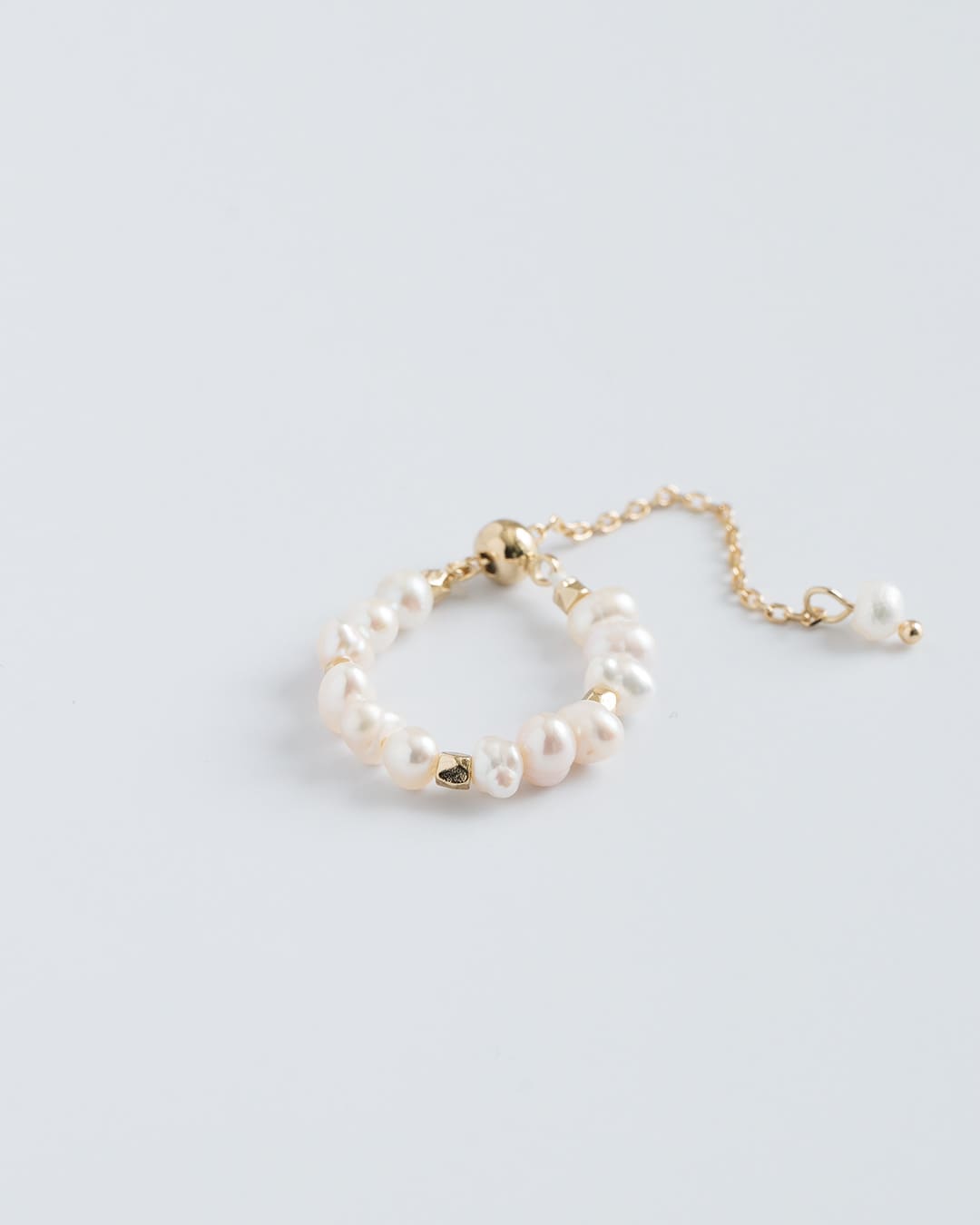 11/14(金)20:00～再入荷】【18KGP】天然淡水バロックパールチェーン