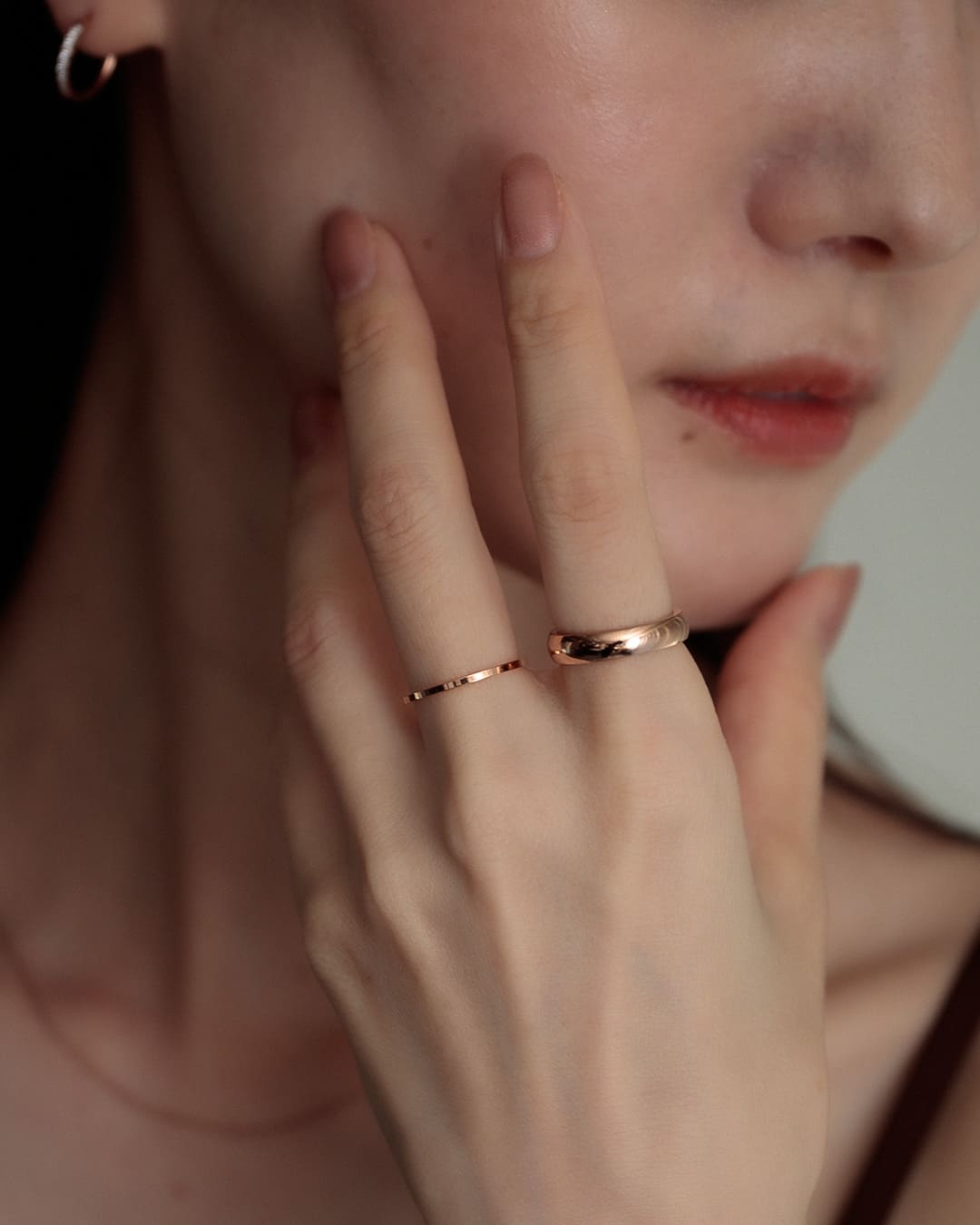 18KGP】4mmシンプルリング – ChooMia（チュミア）