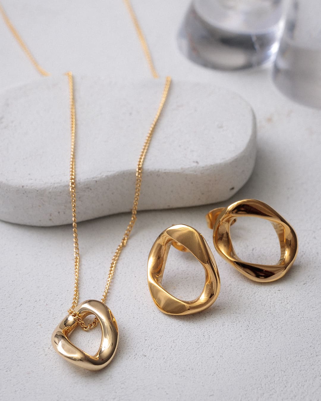 セット＞ニュアンスサークルピアス・ネックレス – ChooMia