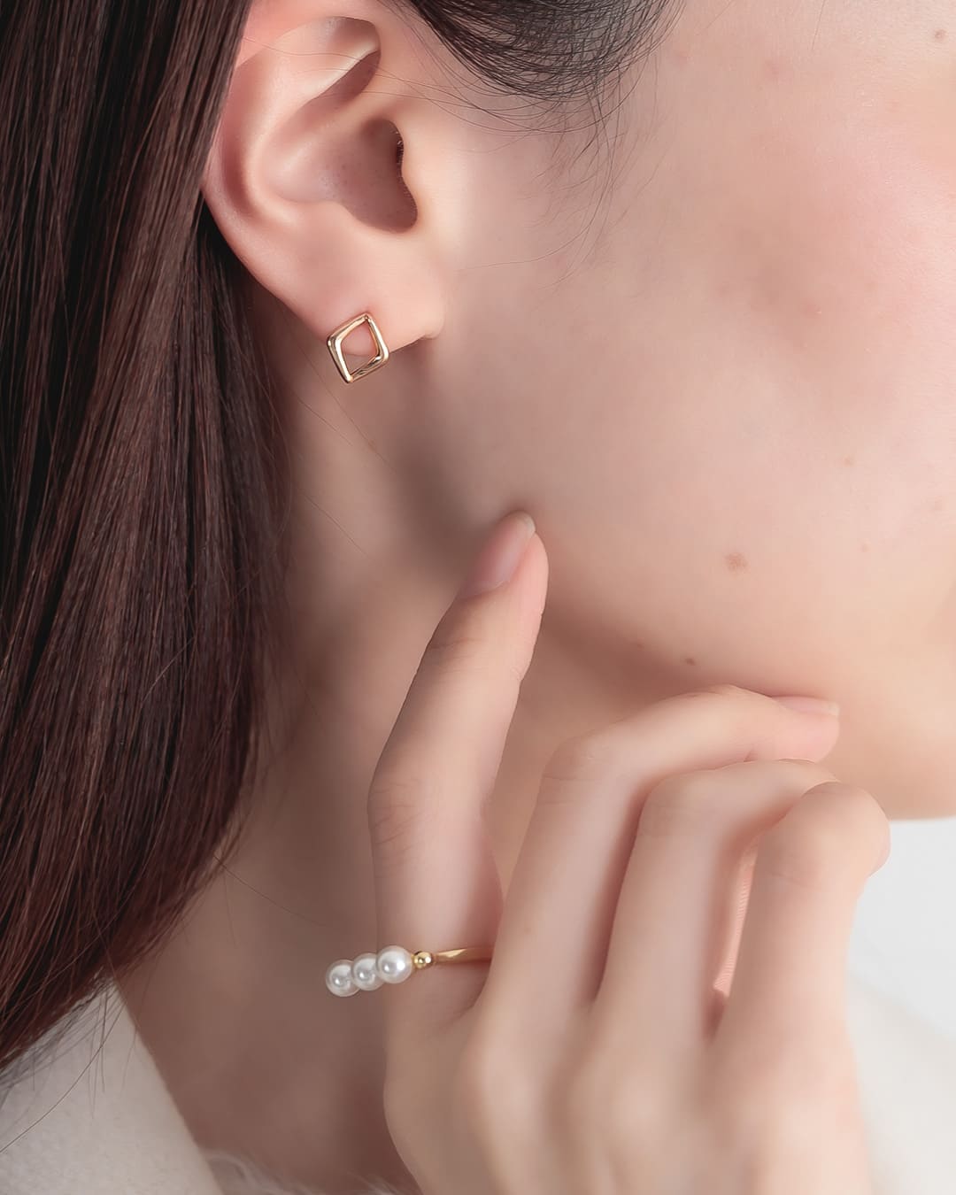 スタッフセレクトセット・Marie＞ピアス・ネックレスセット