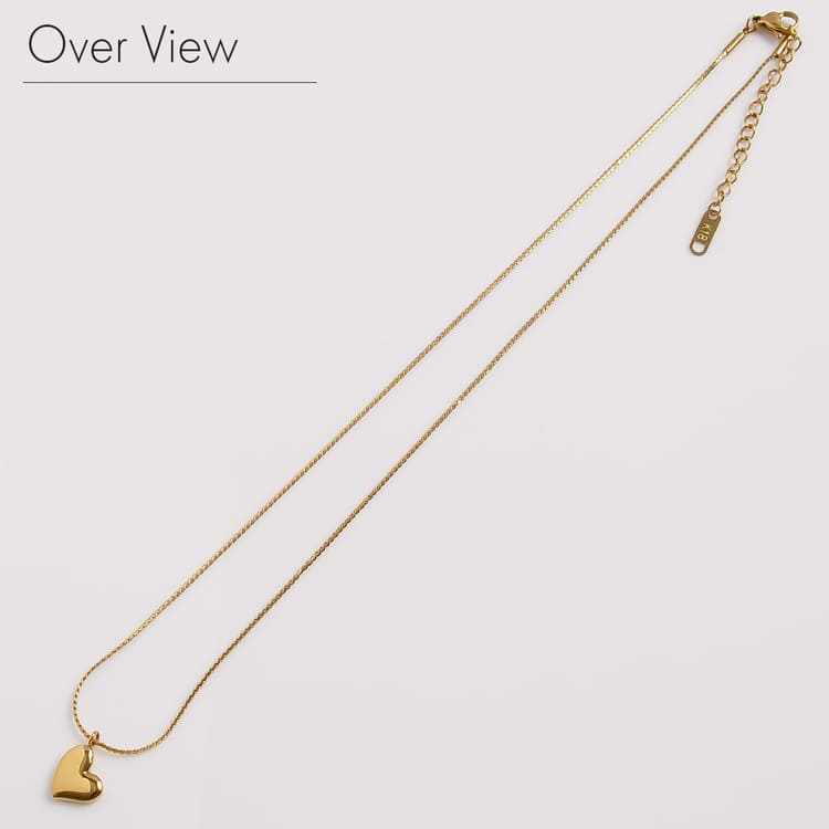 ぬめらページ ケースなしお値下げ ハートゴールド 再入荷予定あり＞【18KGP】ノーブルハートネックレス – ChooMia