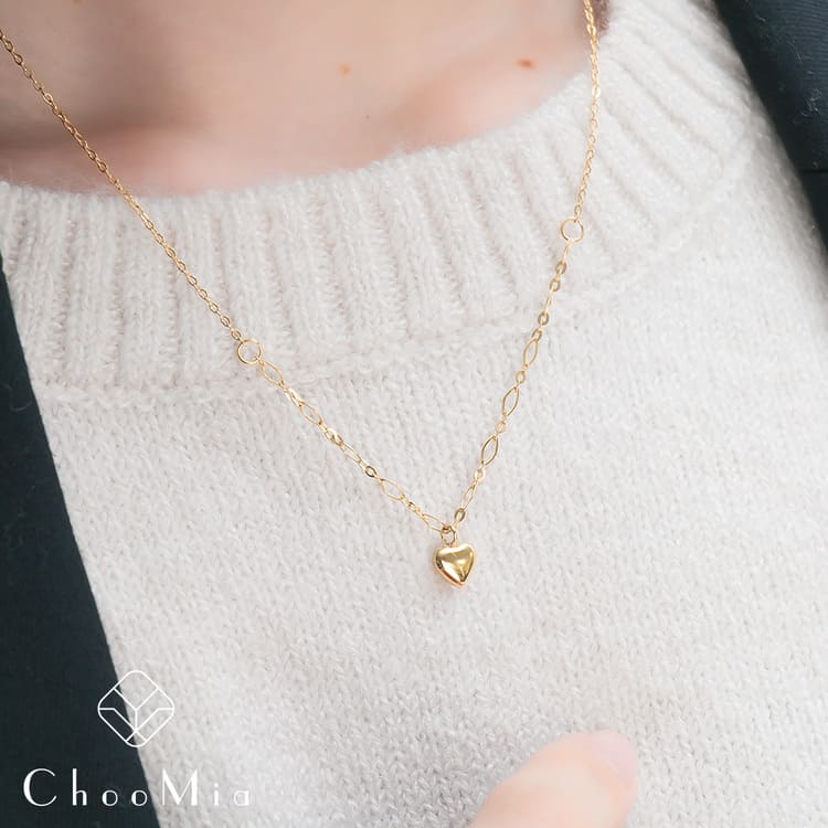 【関税込/国内発】шTiffany & Co ハートチャームネックレス 18KGP】ミニハートネックレス – ChooMia(チュミア)