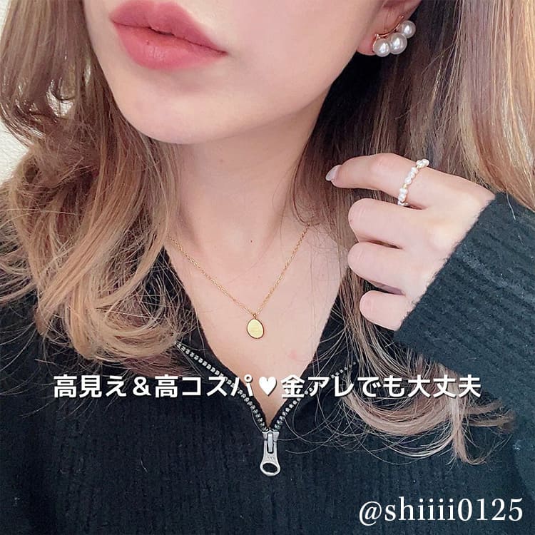 9/19(金)20:00～再入荷】【18KGP】3連パールイヤリング【mina1月